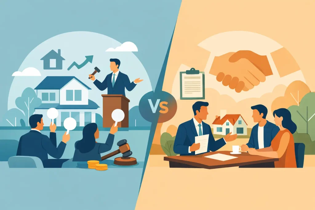 Auction vs Private Treaty: Which Sells Better?