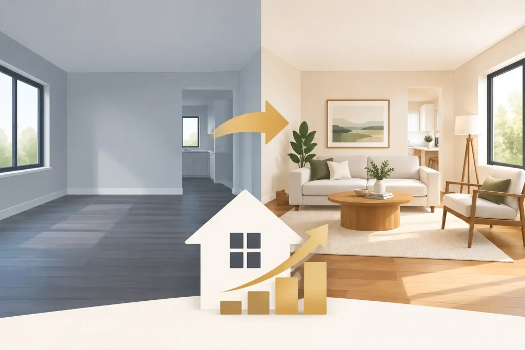 Does Home Staging Increase Value Before Sale?