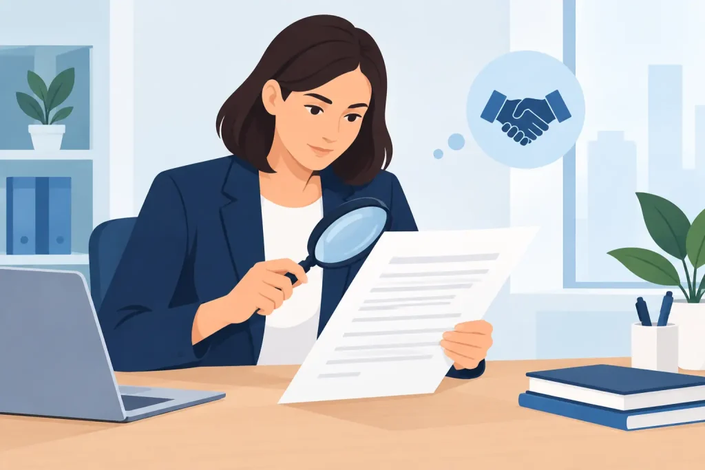 Sales Contract Review Before You Commit to a Sale
